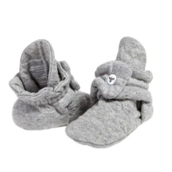 Quilted‎ Burt's Bee Organic Infant Baby Shoes 0-3mth - Picture 1 of 4